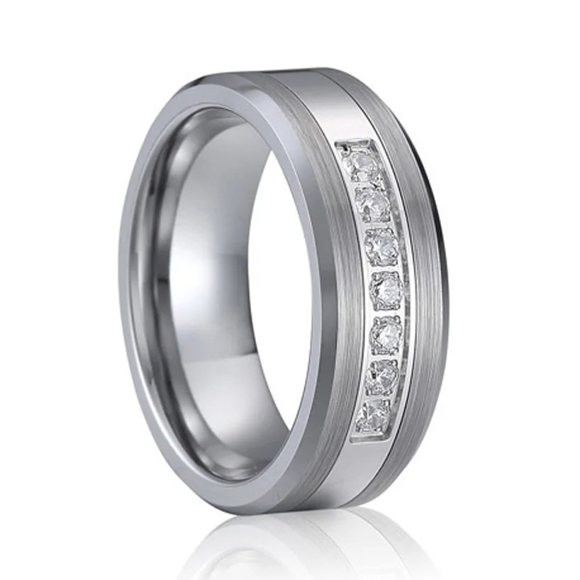 Anillo de tungsteno grande, alianzas de boda, alianzas de amor, joyería de acero inoxidable y titanio, anillos de pareja para hombres y mujeres, talla grande 15 Anillo de tungsteno grande, alianzas de boda, alianzas de amor, joyería de acero inoxidable y titanio, anillos de pareja para hombres y mujeres, talla grande 15