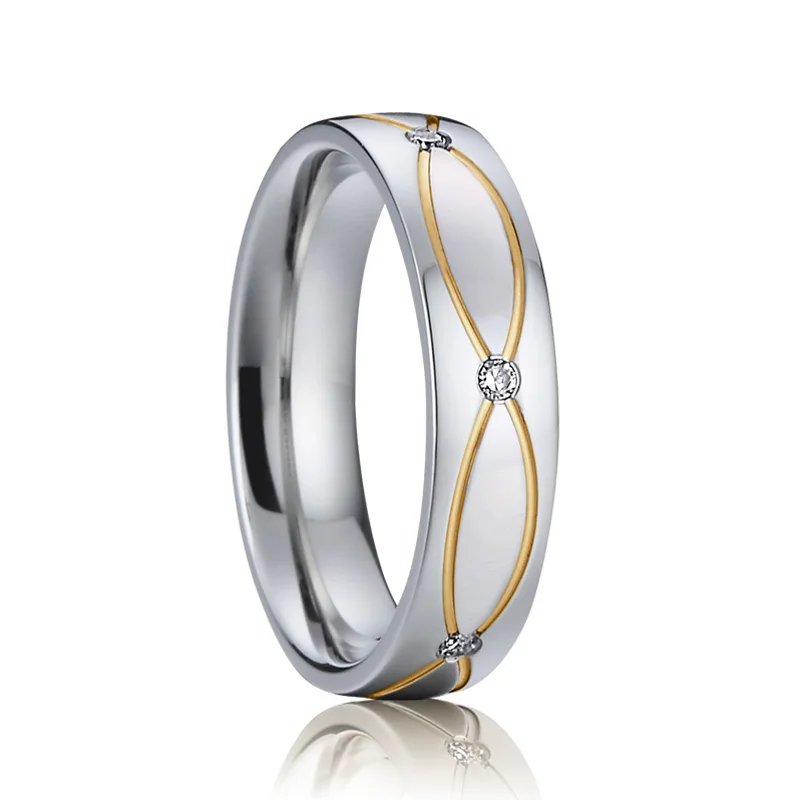 Anillos de promesa para parejas, alianza de enamorados, anillo de plata de ley 925, alianza de bodas, aniversario, joyería de acero inoxidable