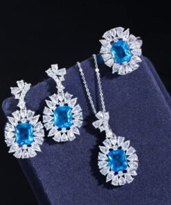 Set elegante azul cielo T616