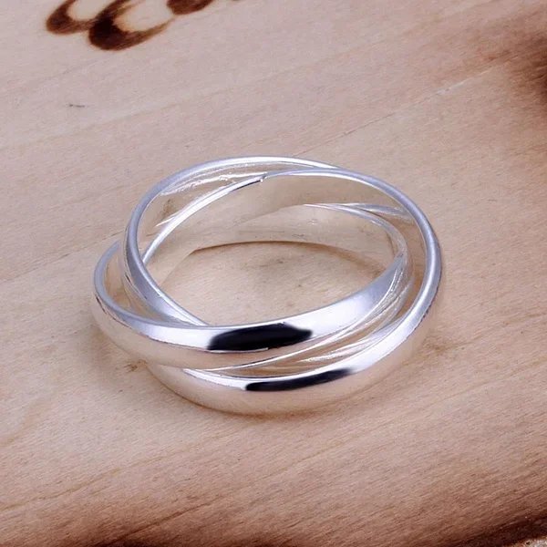 Hermosos anillos de plata de ley 925 para mujer, para bodas, a la moda, regalo para enamorados.