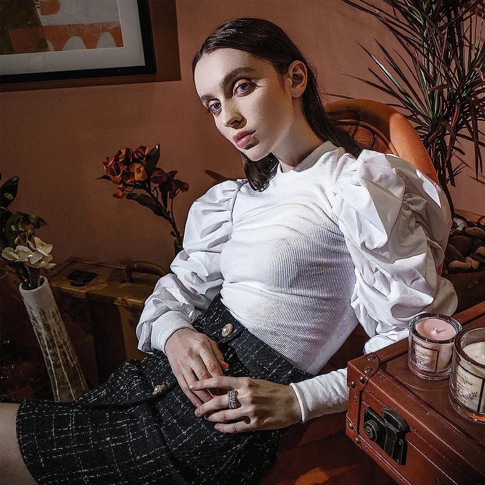 BAMOER Moissanite Multilayer Rings for Women, 925 Sterling Silver D Color VVS1 Clarity Round Cut Trendy Engagement Rings MSR043 BAMOER Moissanite Multilayer Rings for Women, 925 Sterling Silver D Color VVS1 Clarity Round Cut Trendy Engagement Rings MSR043