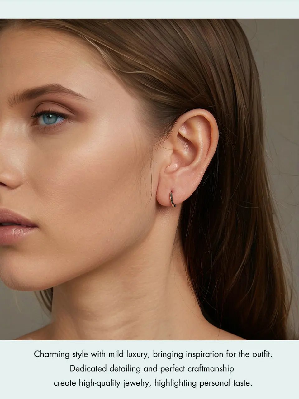 BAMOER Gold Hoop Earrings for Women, 925 Sterling Silver Minimalist Huggie Hoops Cartilage Piercing Earrings Ear Cuff for Women