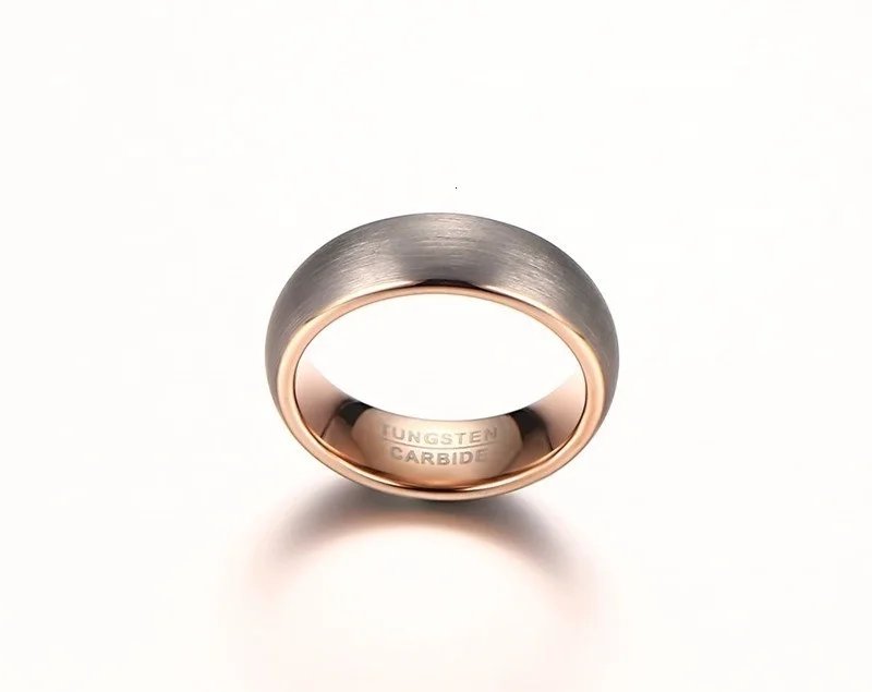 Anillos de tungsteno Vnox para hombre, alianza básica de compromiso, color negro cepillado, 6 mm de ancho, tallas 7-16 (EE. UU.) Anillos de tungsteno Vnox para hombre, alianza básica de compromiso, color negro cepillado, 6 mm de ancho, tallas 7-16 (EE. UU.)